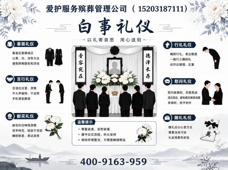 虹口区白事礼仪展示图